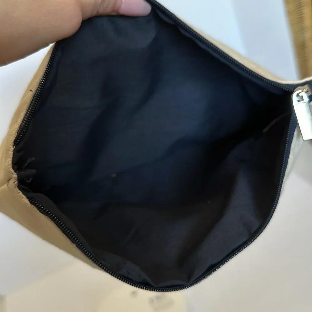 beauty counter Canvas Zippered Makeup/skin Care Bag.